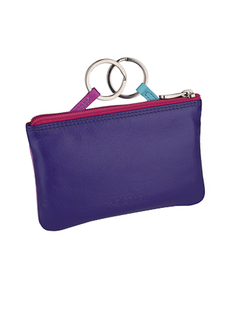 Etui na klucze Valentini Colors fioletowe