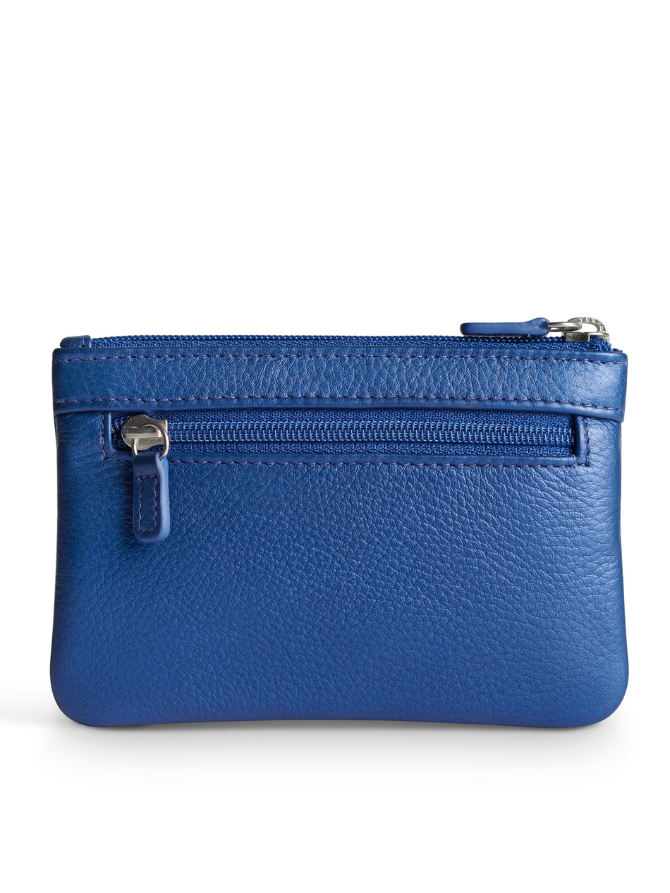 Etui na klucze Valentini Metallic 328 niebieskie
