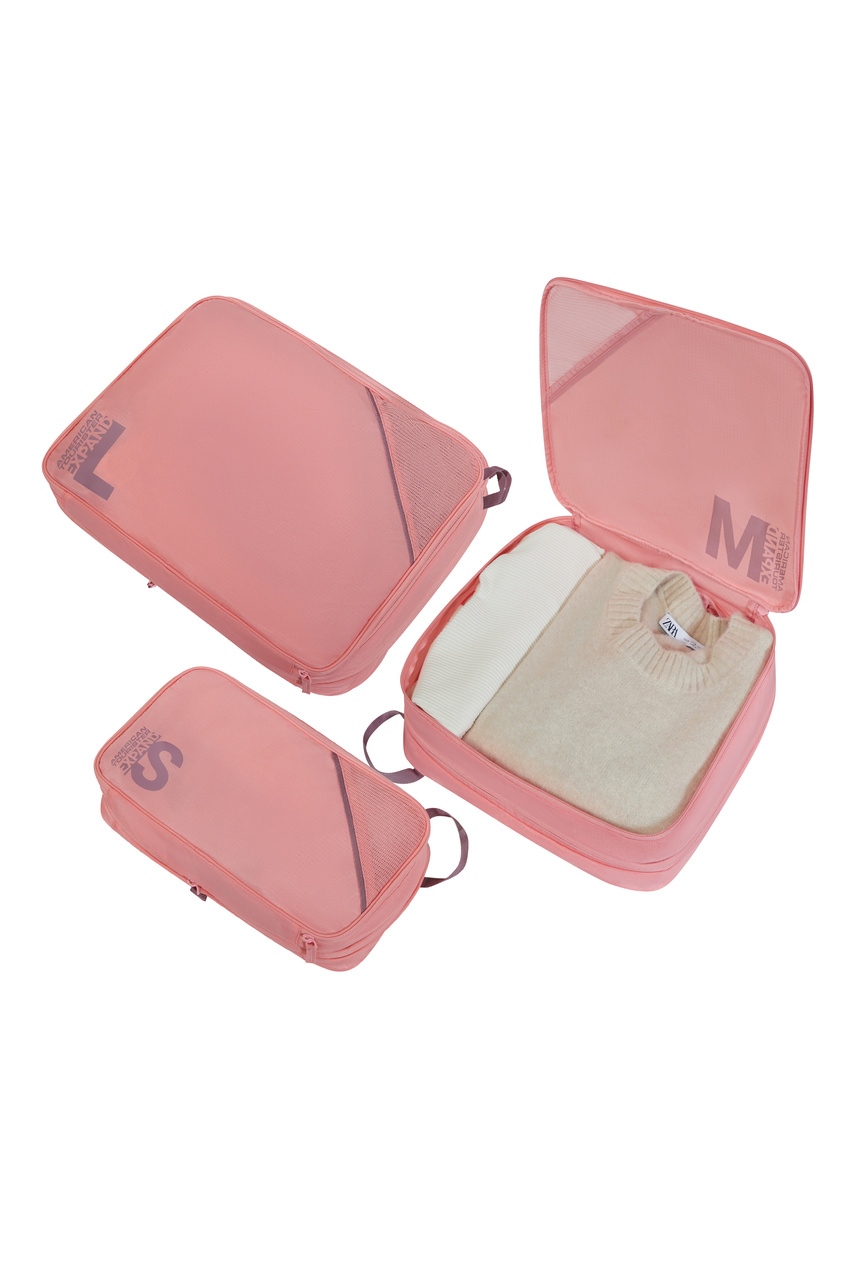 Organizer do walizki American Tourister Pink