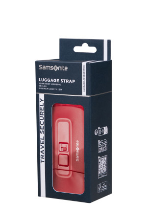 Pas bagażowy Samsonite 50mm Red