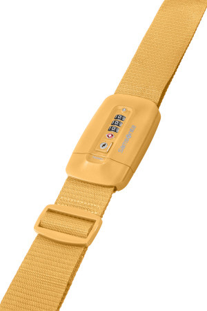 Pas bagażowy z zamkiem TSA Samsonite Yellow