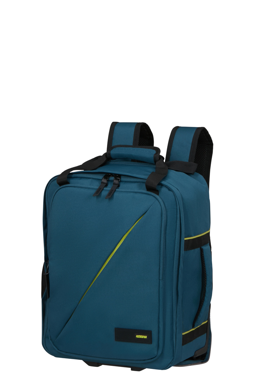 Plecak na kółkach American Tourister Take2Cabin MS Harbor Blue