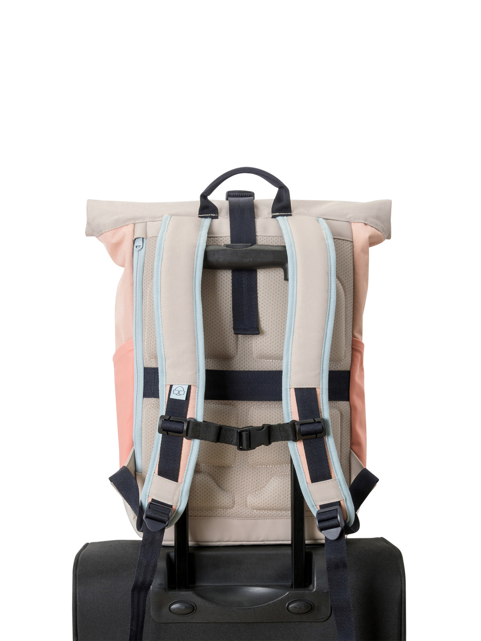 Plecak rolltop JOHNNY URBAN Allen Medium Sand Rose