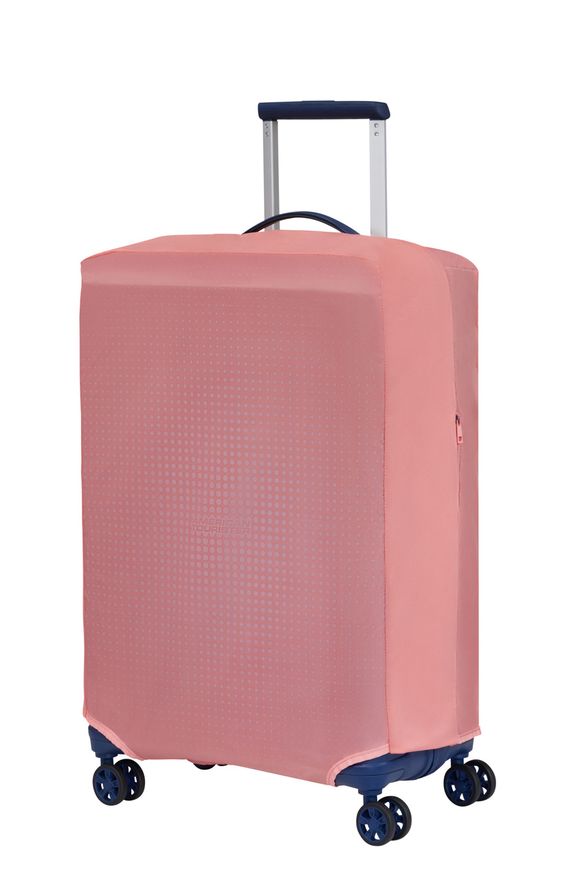 Pokrowiec na walizkę American Tourister M Pink