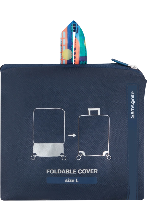 Pokrowiec na walizkę Samsonite L City Print
