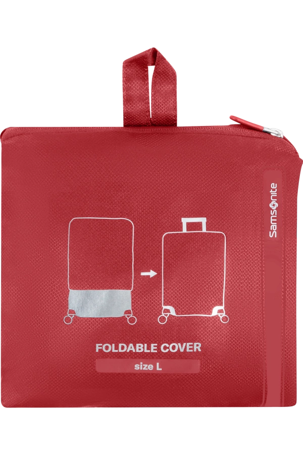 Pokrowiec na walizkę Samsonite L Red