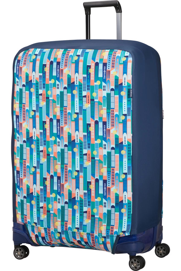 Pokrowiec na walizkę Samsonite XL City Print