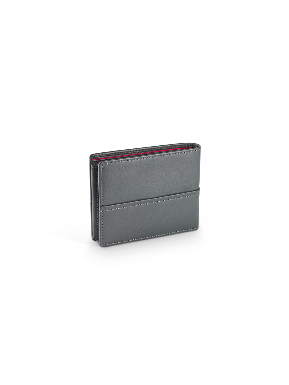 Portfel męski Valentini Black & Red Diamond 267 szary