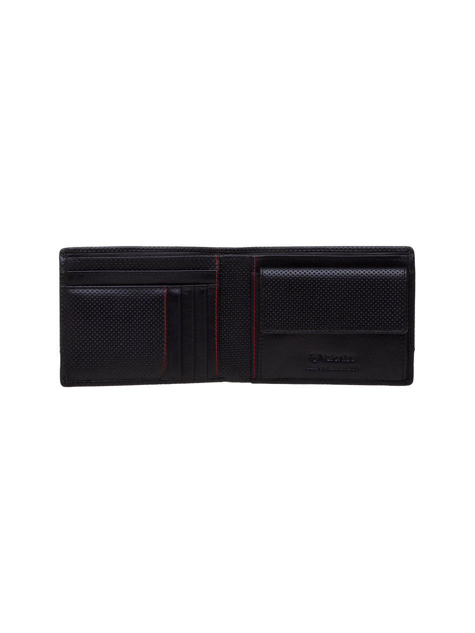 Portfel męski Valentini Perforated 274 czarny