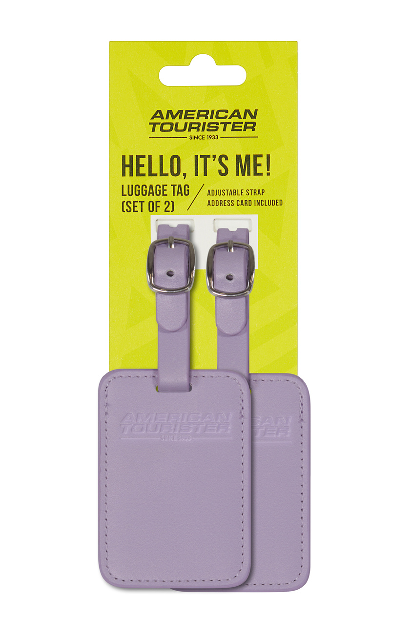 Przywieszka bagażowa x2 American Tourister Digital Lavender