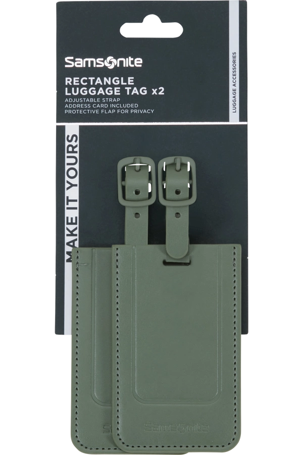 Przywieszka bagażowa x2 Samsonite Green