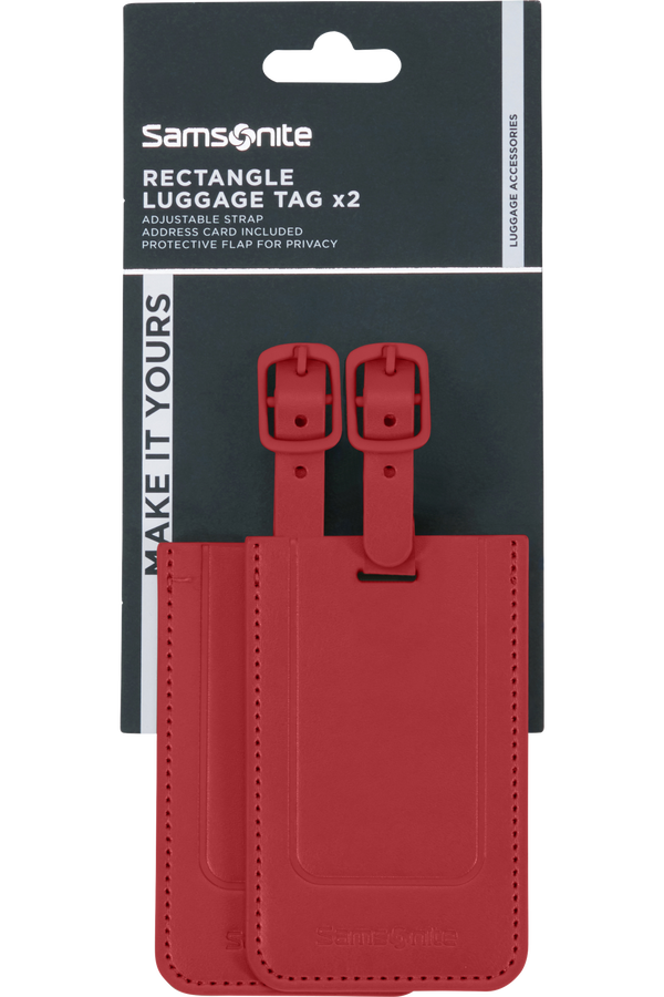Przywieszka bagażowa x2 Samsonite Red