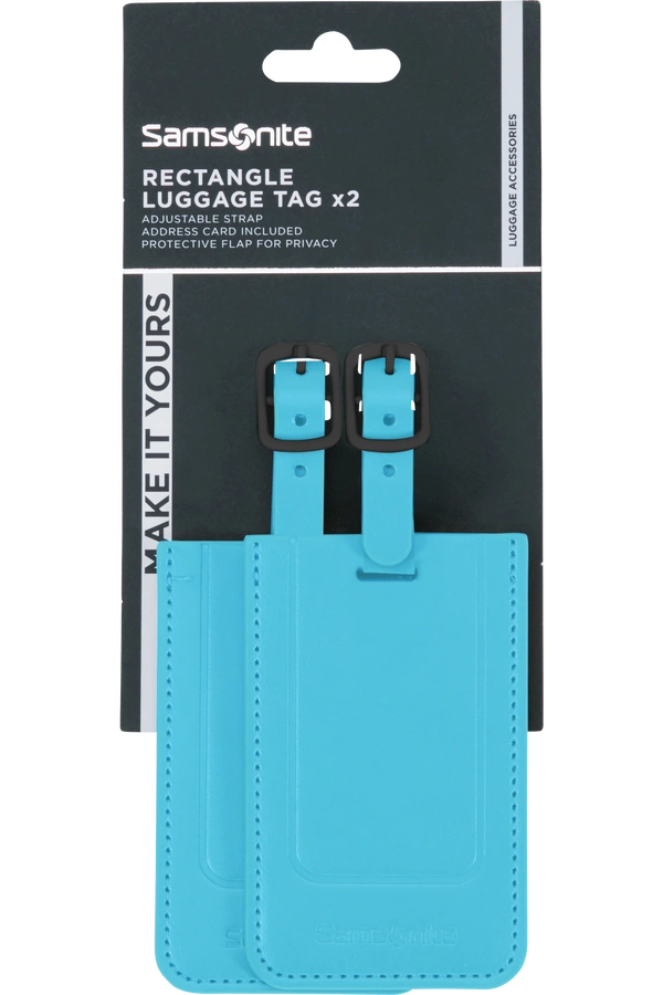 Przywieszka bagażowa x2 Samsonite Vivid Blue