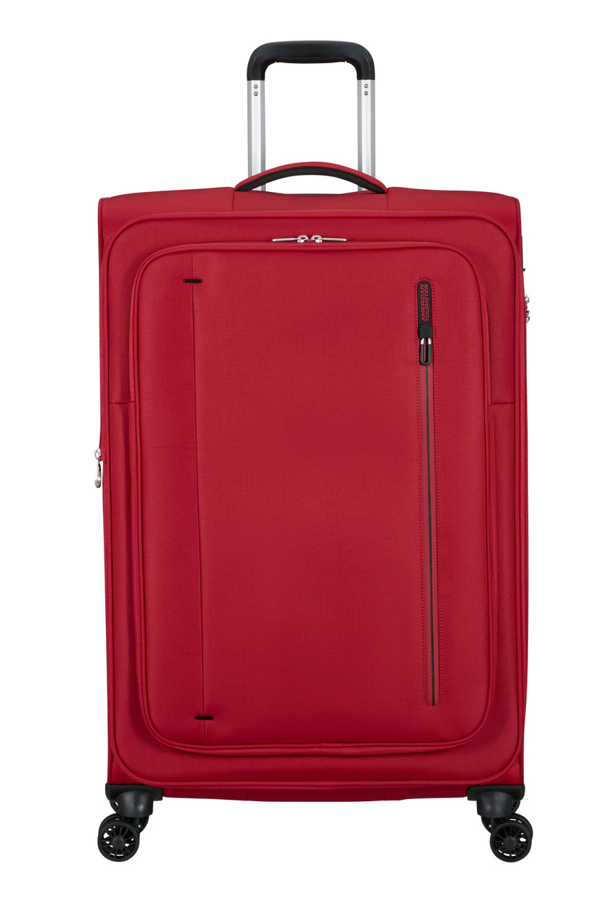 Walizka American Tourister Cloudrider 78cm powiększana Astral Red