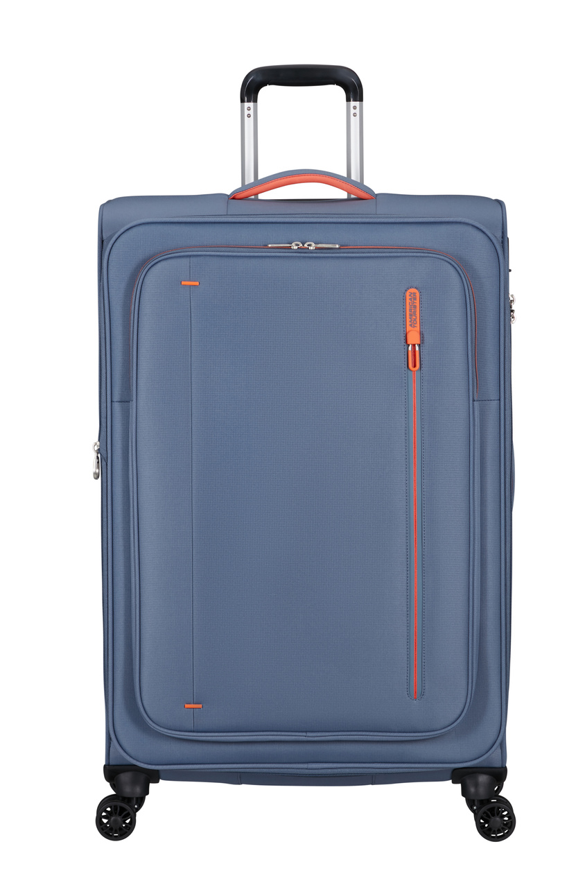 Walizka American Tourister Cloudrider 78cm powiększana Stone Blue