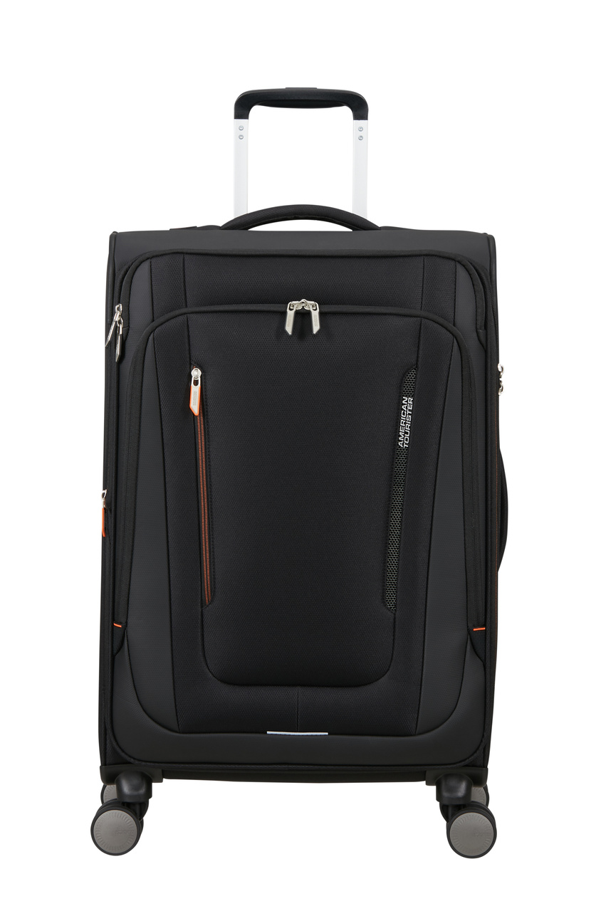 Walizka American Tourister Wanderlite M powiększana Shadow Black