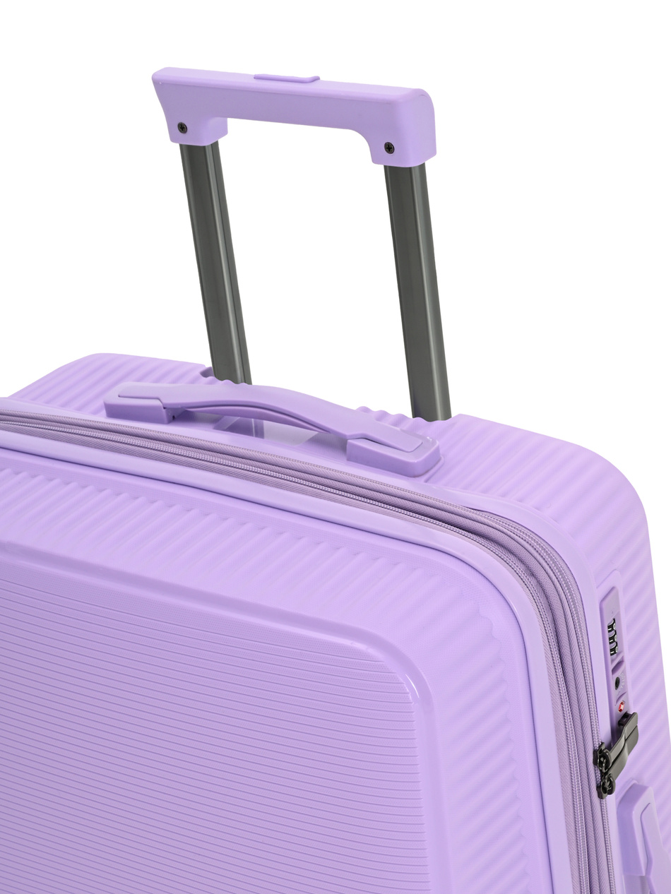 Walizka BLU MOONKY Altair 77cm powiększana Lilac Era