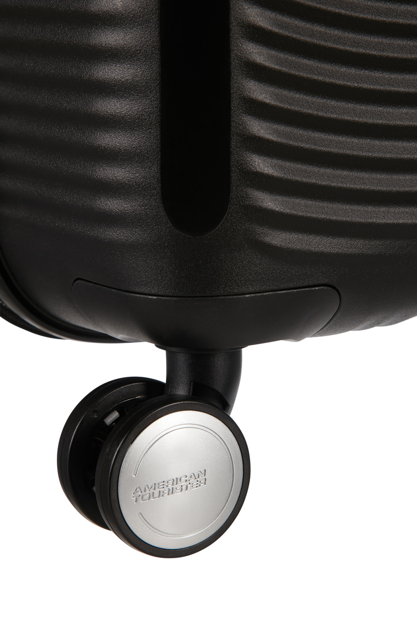 Walizka kabinowa American Tourister Soundbox 55 cm powiększana Bass Black