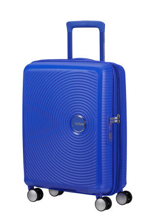 Walizka kabinowa American Tourister Soundbox 55cm powiększana Cobalt Blue
