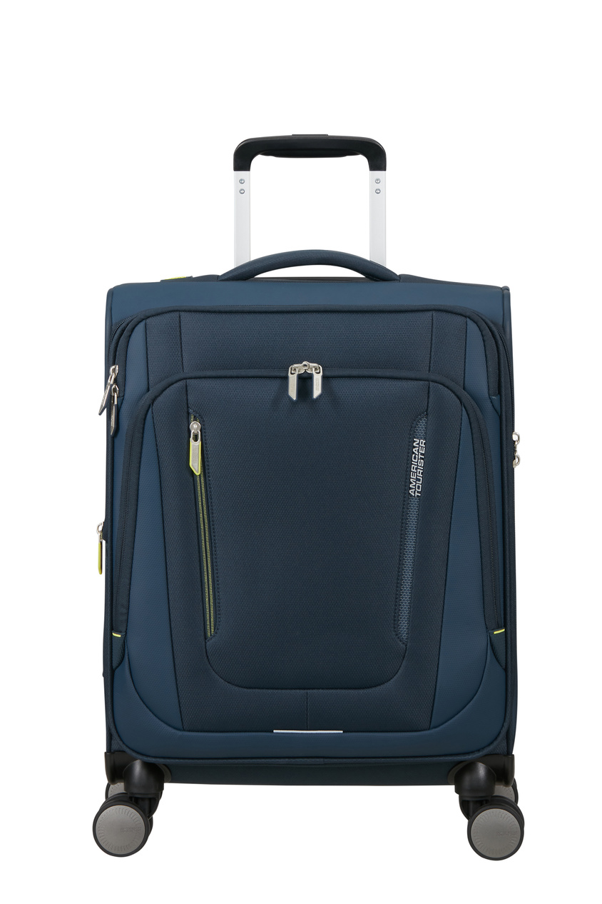 Walizka kabinowa American Tourister Wanderlite S powiększana Dark Navy